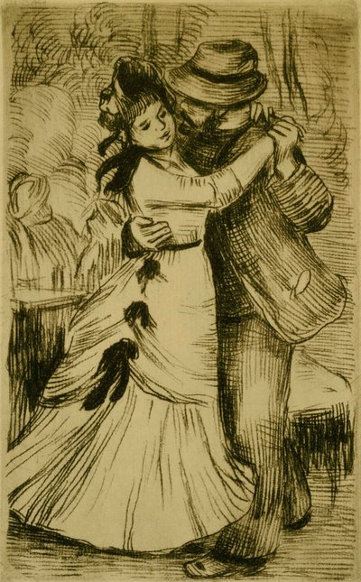 The Dance in the Country av Pierre Auguste Renoir